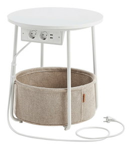 Príručný stolík Bohem 28 (biela)