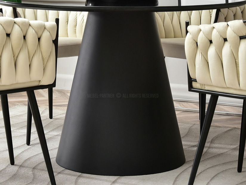 Étkezőasztal Otava Stol (fekete)