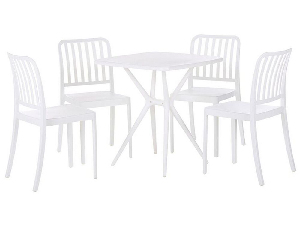 Set mobilier balcon Sinnamon (alb)