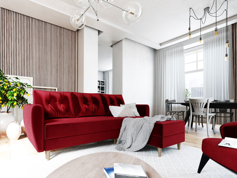 Colțar Paladio (bordo) (D)