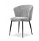 Stolička Zane (sivá + čierna)