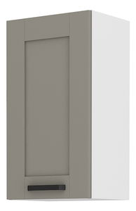 Dulap superior de bucătărie Lucid 40 G 72 1F (claygrey + alb)