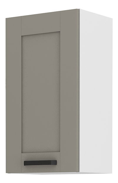 Felső konyhaszekrény Lucid 40 G 72 1F (claygrey + fehér)