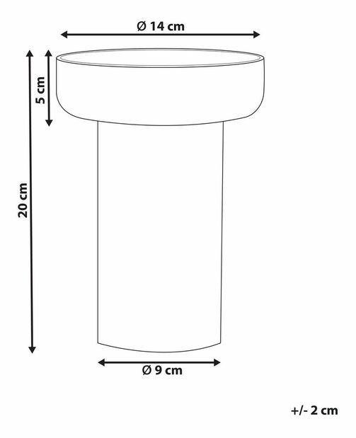 Vază Plaza (portocaliu)