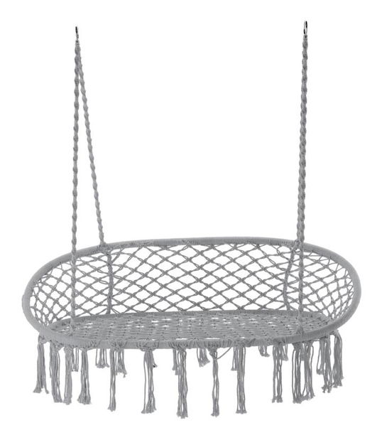 Viseća fotelja Boci (siva)