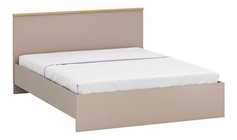 Bračni krevet 160 cm Indices (taupe + kameni hrast) 