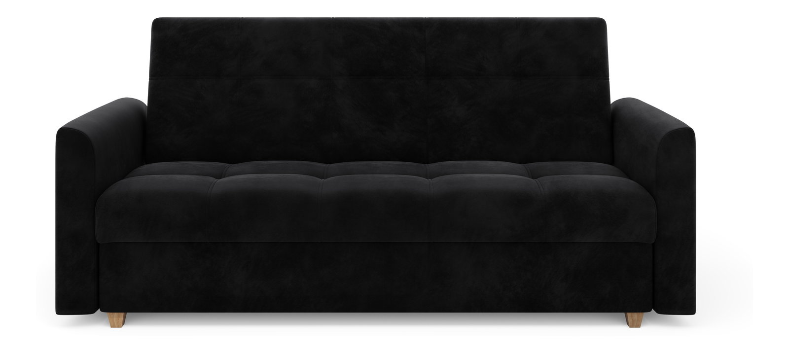 Pohovka dvojsedačka Luna (čierna)