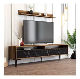 Mobilier living Irma (Nuc + Negru)