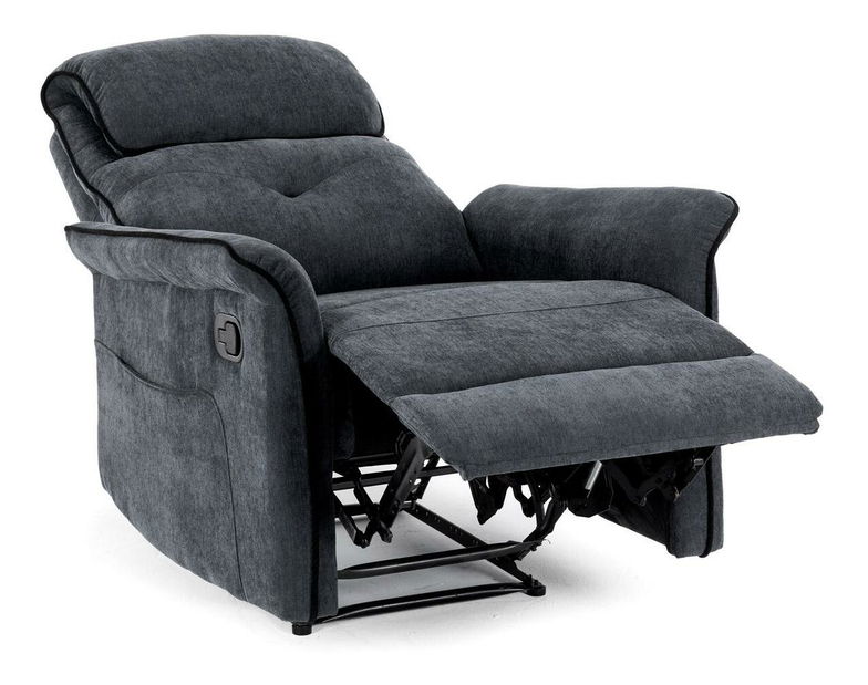 Polohovacie kreslo Trato (sivá)