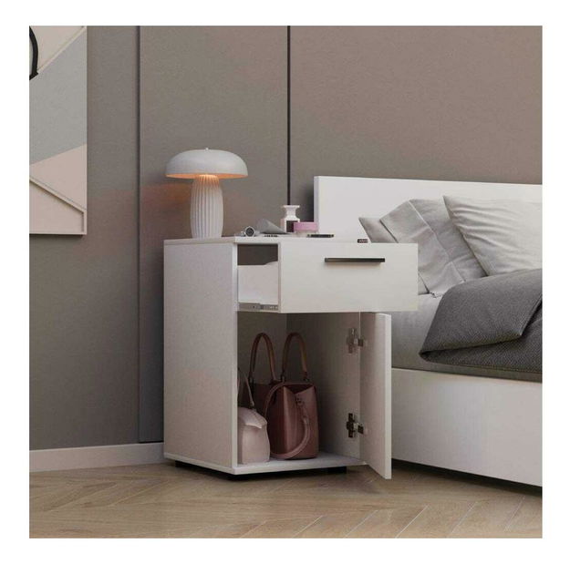 Noptieră Dolodo 1 (alb)