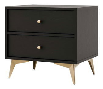 Noćni stolić Tokyna (crna)