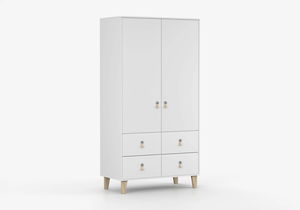 Dulap de haine Figu (Alb)