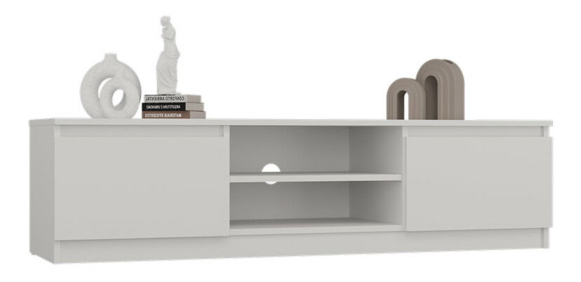 Masă TV/ Comodă TV Musecalo 140 (alb mat)