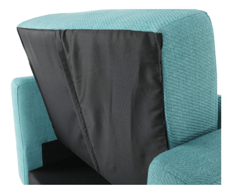 Fotoliu extensibil Alestra (turcoaz)