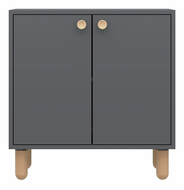 Comodă Lynda (antracit)