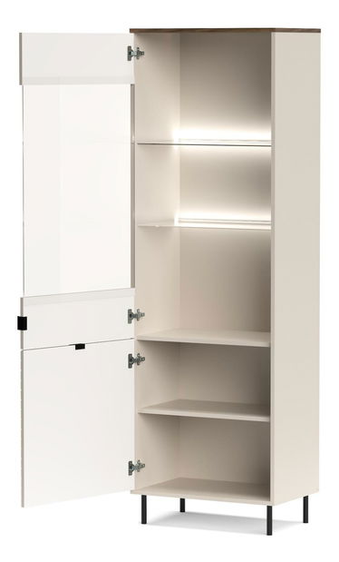 Vitrina Eliminados 2 (kašmir + hrast castello) 