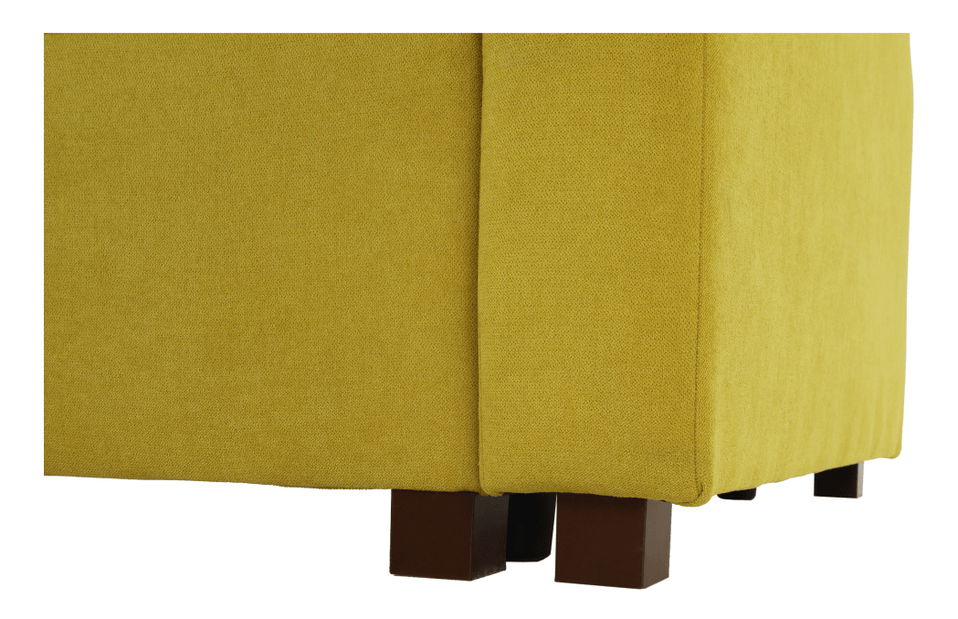 Rozkladacia pohovka Porta (horčicová)