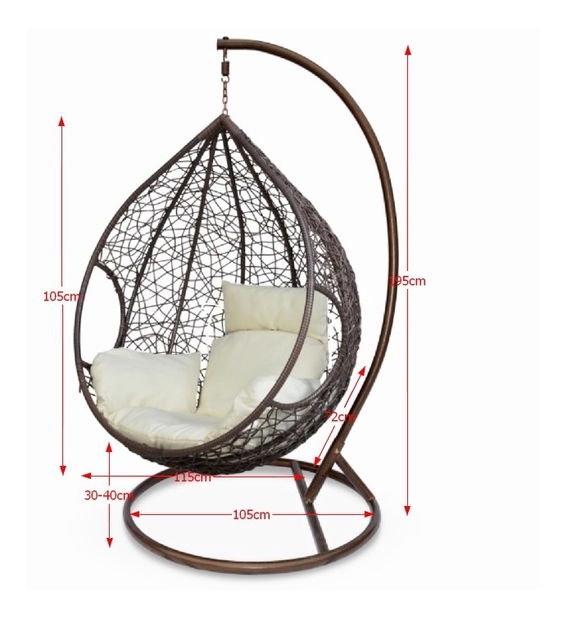 Balansoar Mitafy (maro + maro + crem) 