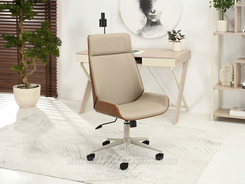 Stolica Aukley (orah + bež + siva)