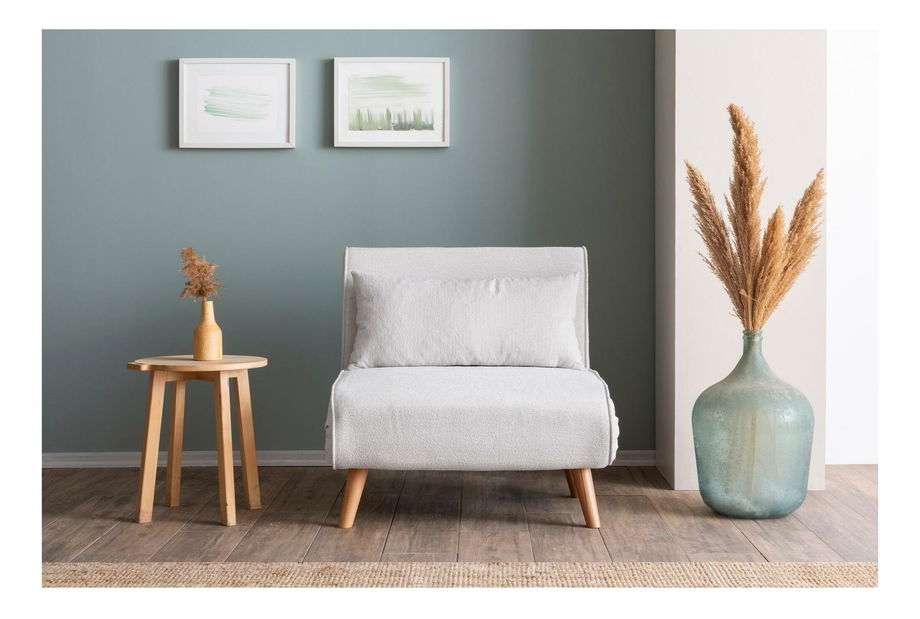 Fotoliu Fester 1 (alb)