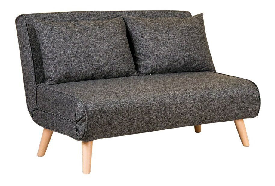 Sofa futon Fillie (tamnosiva)