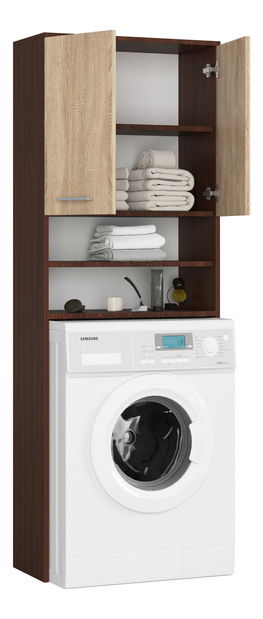 Ormarić za perilicu rublja Farid tip5 (wenge + hrast sonoma)