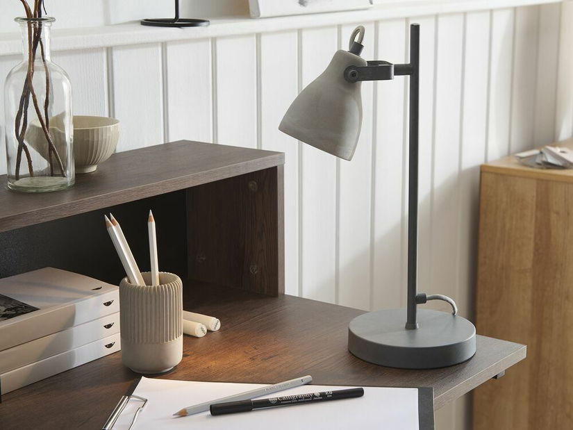 Asztali lámpa Mareno (világosszürke)