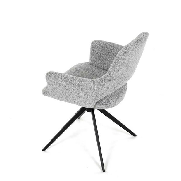 Jedálenská stolička Diamantal (sivá)