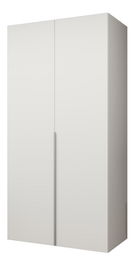 Šatníková skriňa 100 cm Alice 1 (biela + kašmír)