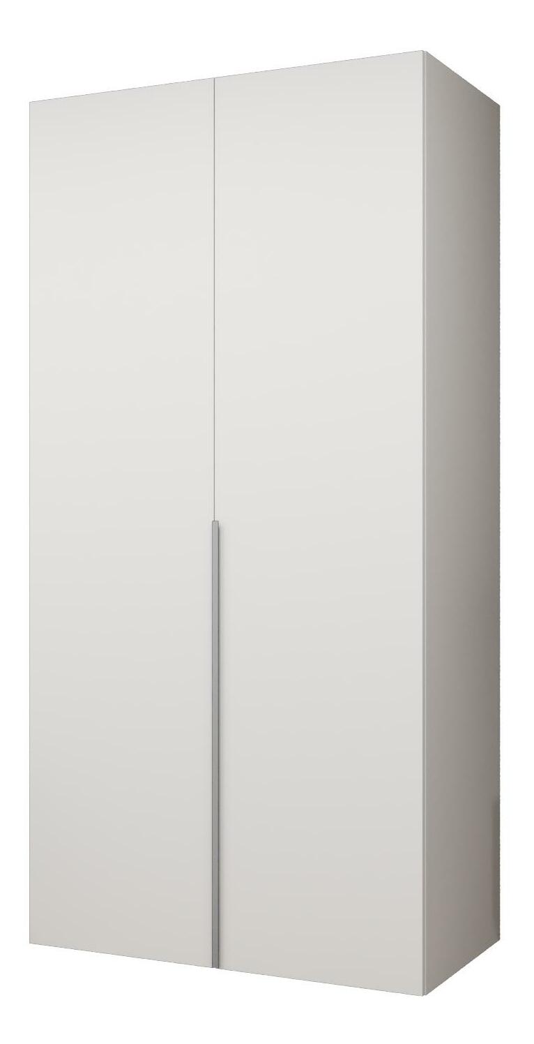 Dulap de haine 100 cm Alice 1 (alb + Cașmir)
