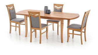 Rozkladací jedálenský stôl 160-240 cm Fanny (dub craft) (pre 6 8 osôb)