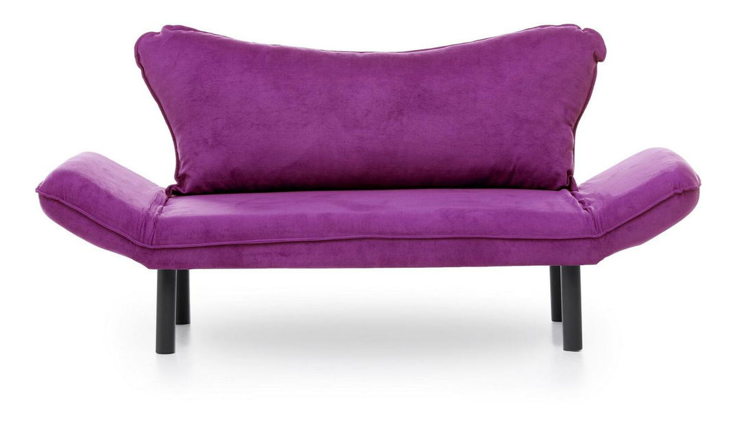 Canapea extensibilă 2-locuri Chatty (violet)