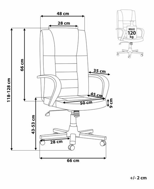 Masszázsfotel DUCAT (bézs)