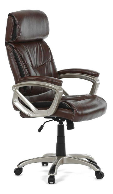 Uredska fotelja Doblemente (tamnosmeđa)