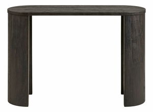 Konzolový stolík Bralena (tmavohnedá)