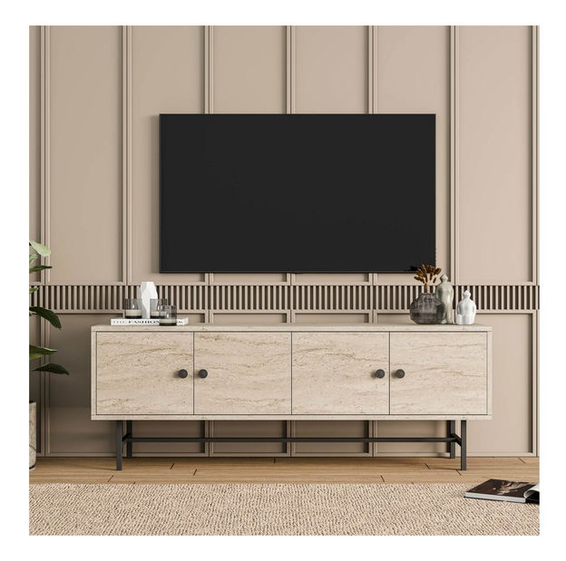 TV asztal/szekrény Diamon (travertin)