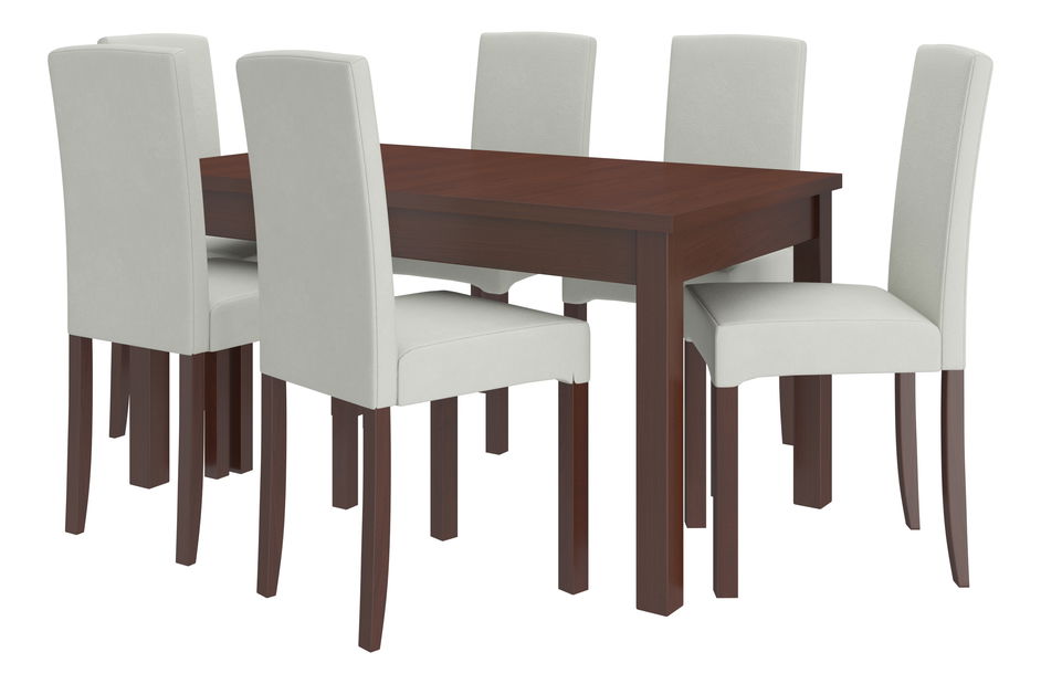 Set sufragerie Raviel56 (Nuc închis + paros 2)