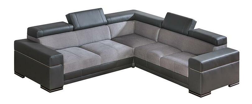 Sarokkanapé Pyrus 3 (szürke + fekete) (J)