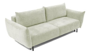 Pohovka trojsedačka Cinderella (biela + čierna)