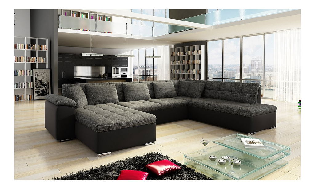 Sarok ülőgarnitúra Talia (sötétzöld)