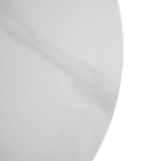 Stolić za kavu Kenrucky (bijeli sjaj + zlatna) 