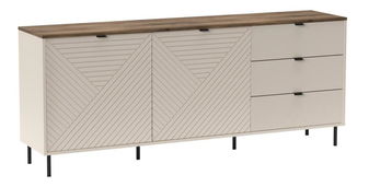 Komód Explicaba (kasmír + tölgy castello) 