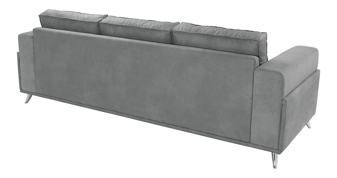 Pohovka trojsedačka BRW Cros 3S (sivá)