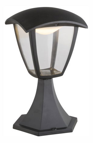 Vonkajšie svietidlo LED Delio 31827 (hliník/meď) (čierna + priehľadná)