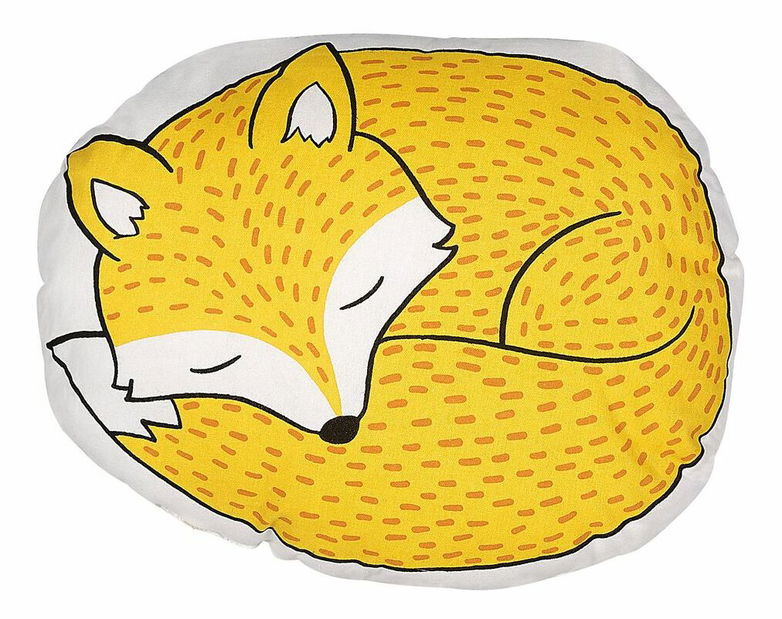 Vankúš 50x40 cm DOBAN (žltá)