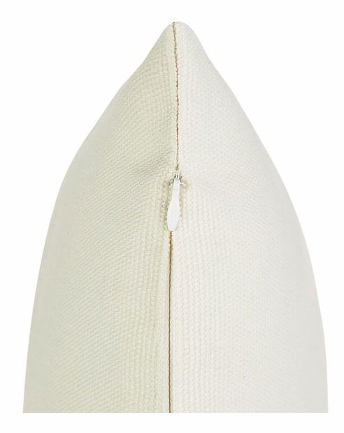 Set 2 perne decorative 45 x 45 cm Dvala (bej + portocaliu)