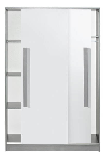 Šatníková skriňa Gilla G13 (sivá)