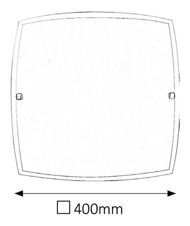 Aplică Nedda 3689 (sticlă opal)