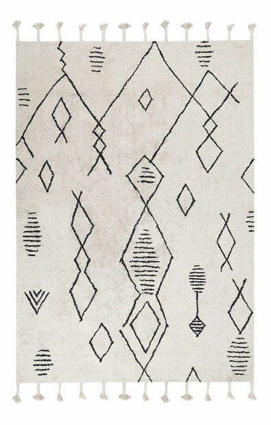 Covor 160 x 230 cm Kerib (alb)