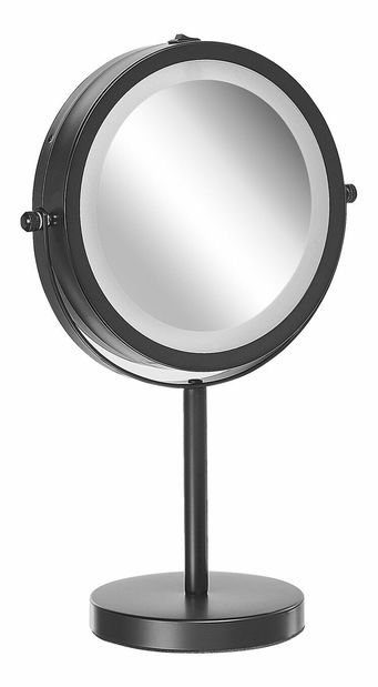 Oglindă machiaj ø 17 cm Tucha (negru)